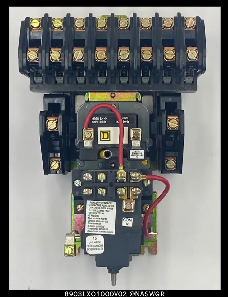 Square D 8903Lxo1000V02 Unused 30A 120Vac Lighting Contactor 1