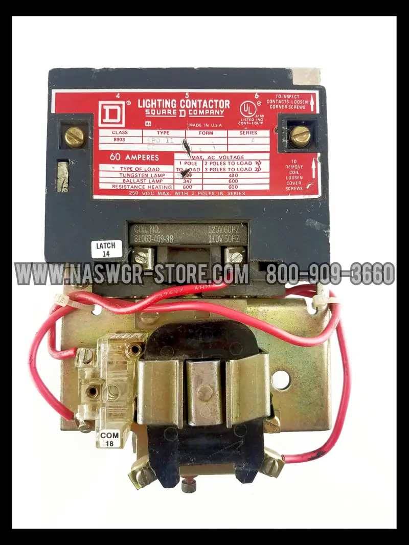 Square D 8903Sm02 Dual-Coil Motor Starter Contactor 1