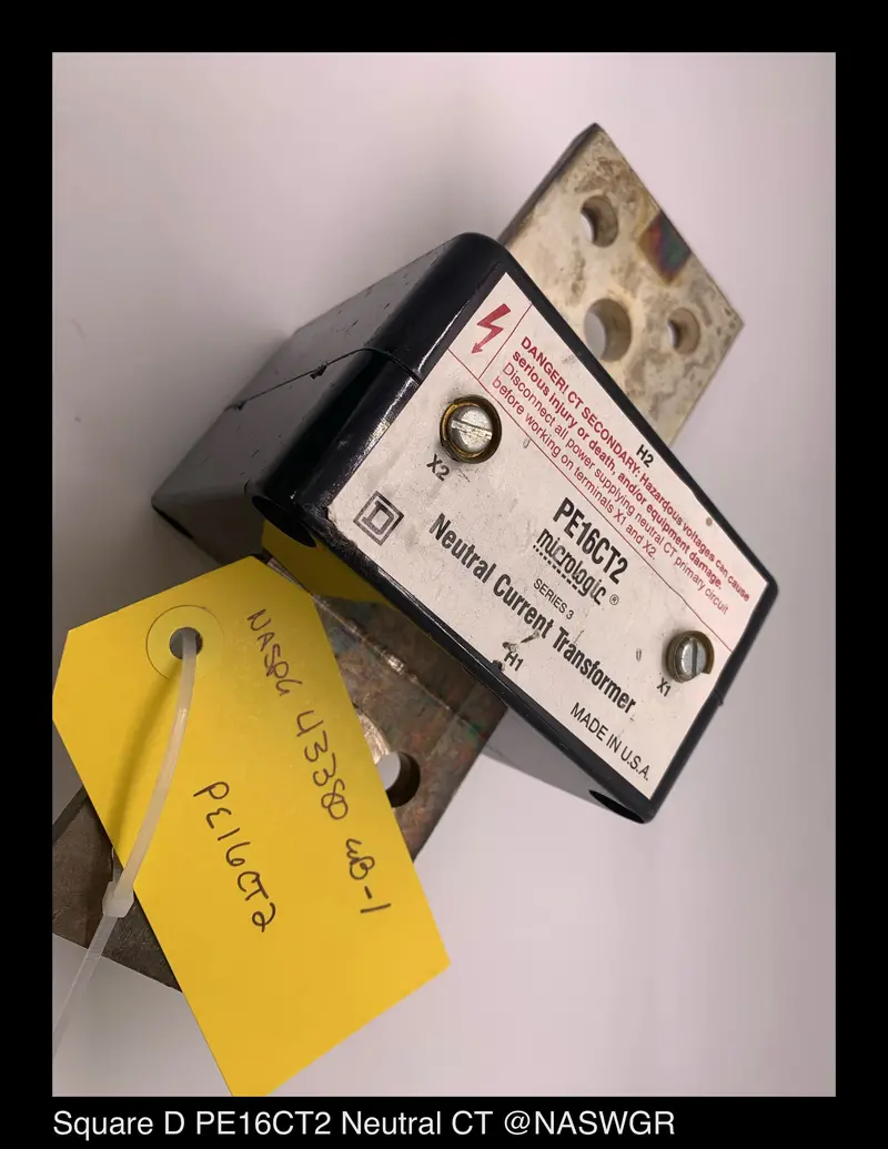 Square D Micrologic Pe16Ct2 1600 A Neutral Current Transformer 1