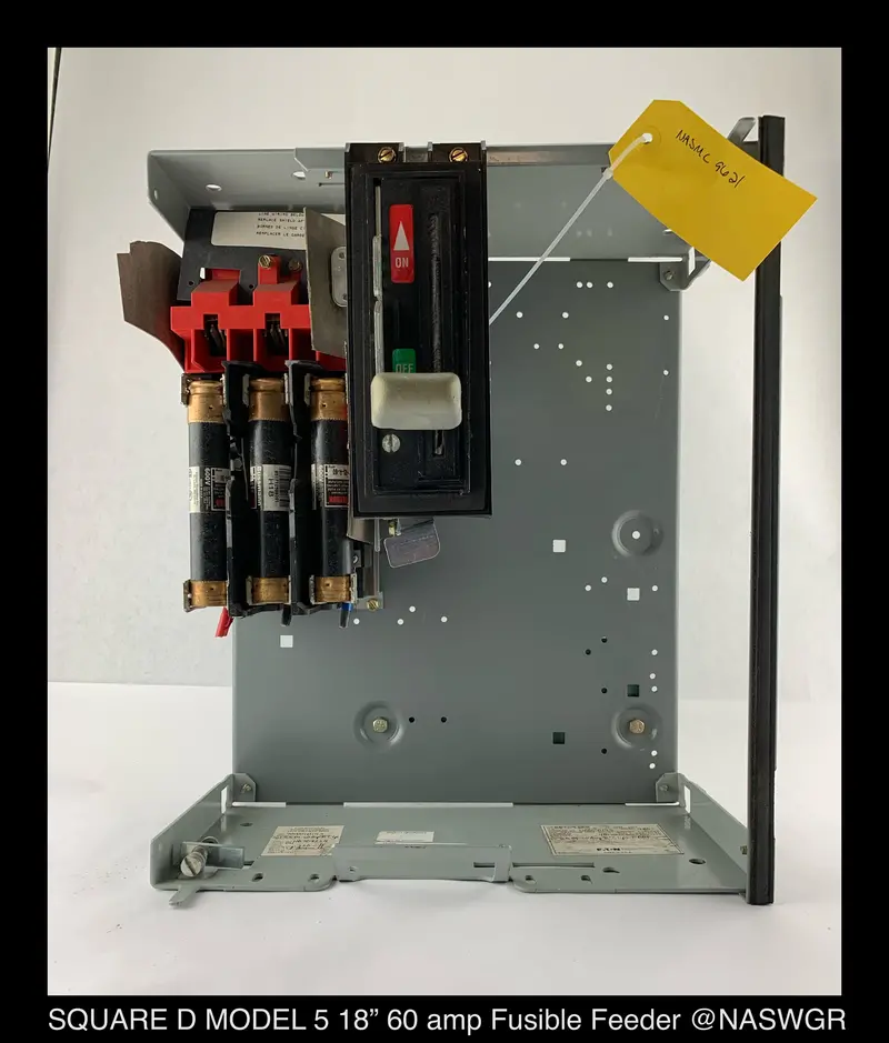 Square D Model 5 Fusible Feeder Mcc – 60A, 18-Inch Enclosure 1
