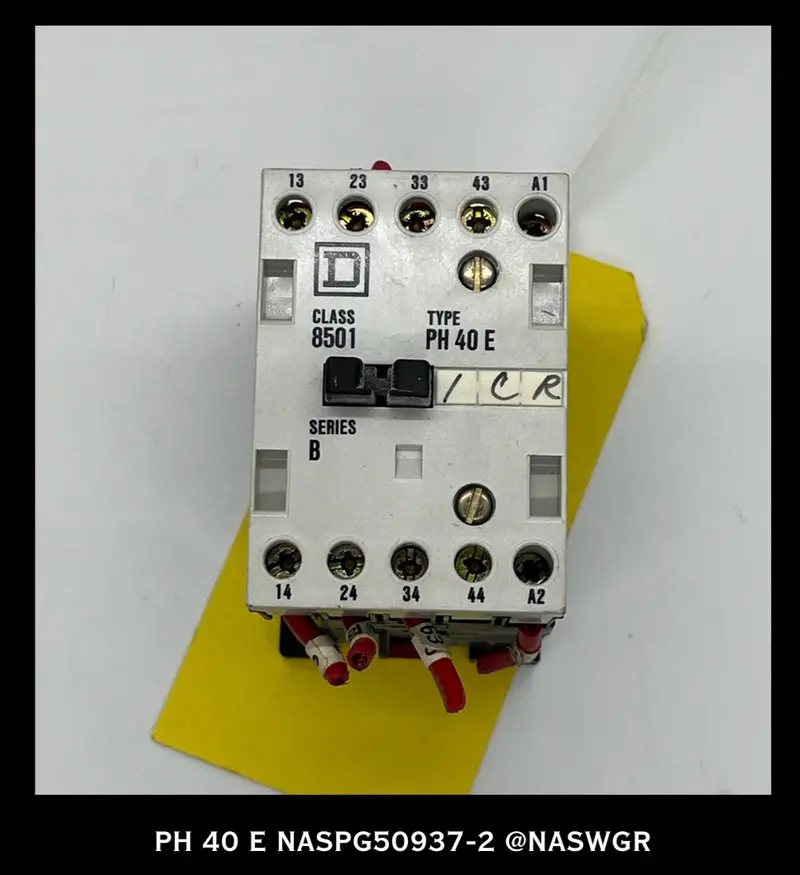 Square D Ph40E General-Purpose Electromechanical Relay 1