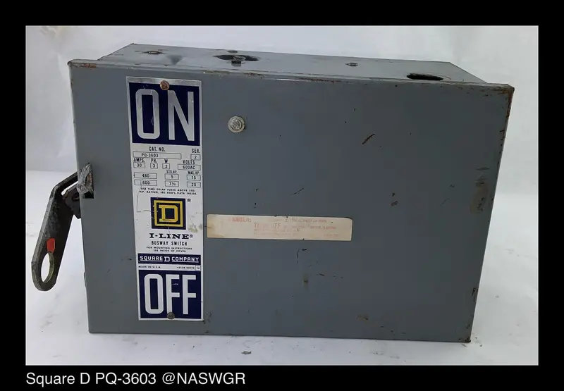 Square D Pq-3603 Busway-Mounted Isolation Switch 1