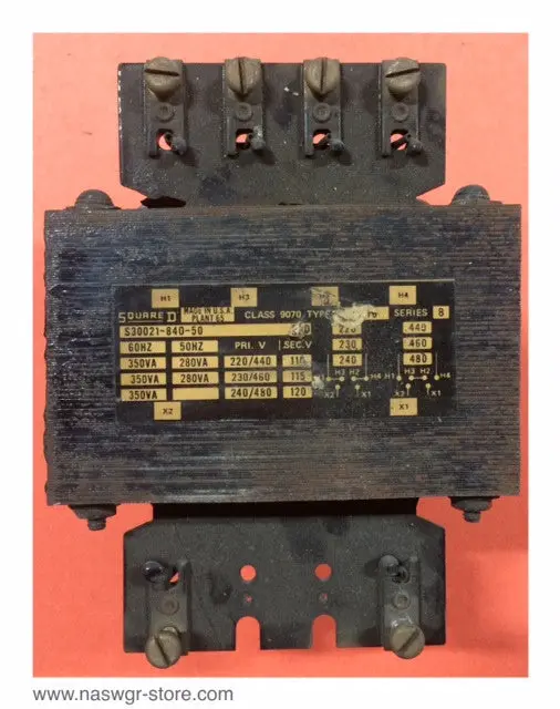 Square D S30021-840-50 Control Power Transformer 1