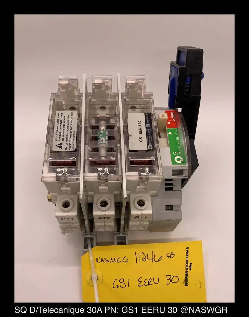Square D Tesys Gs1Eeru30 30A General Purpose Manual Motor Starter Switch 1