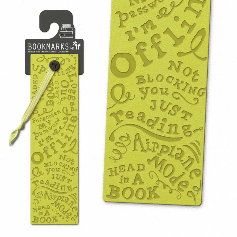 Ssshh Offline Minimalist Bookmark – If Usa 1