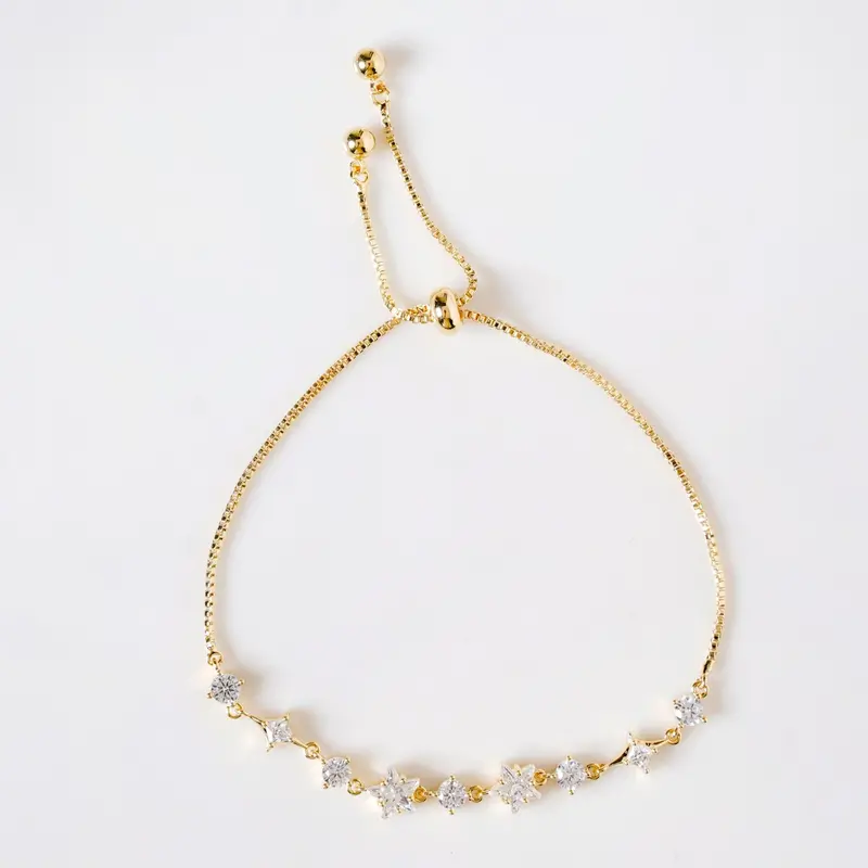 Stellar Gold Chain Bracelet 1