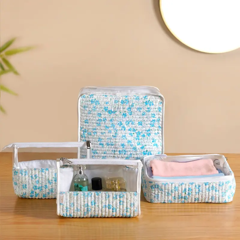 Suitcase Storage Organizer Set – 4-Piece Travel Compression System 1