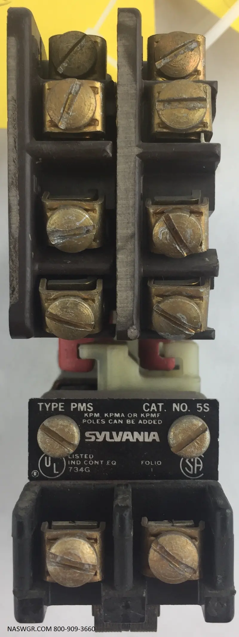 Sylvania 5S Industrial Control Relay 1