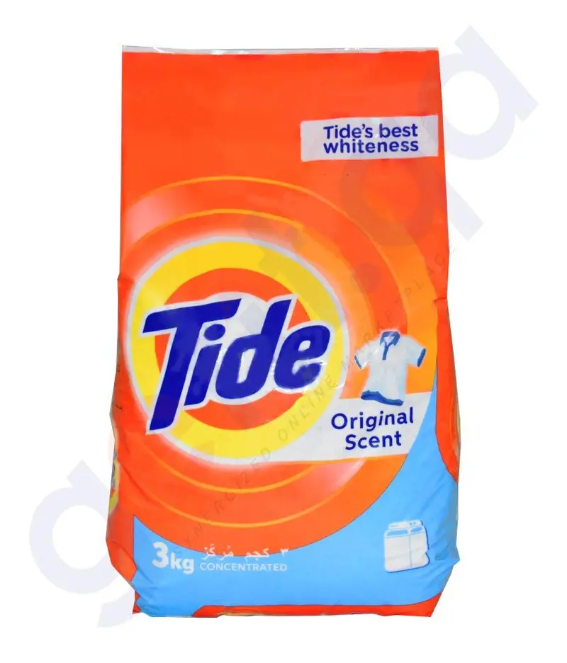 Tide Original Laundry Detergent Powder – 3Kg 1