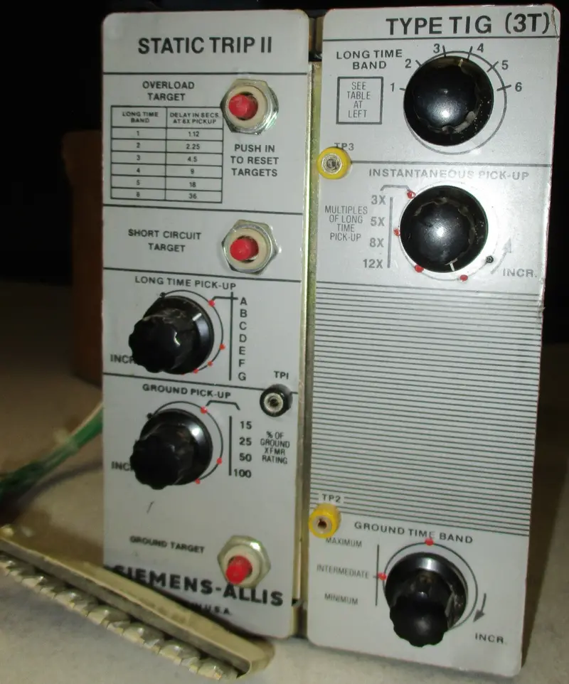 Tig(3T) Siemens-Allis Solid-State Trip Device 1