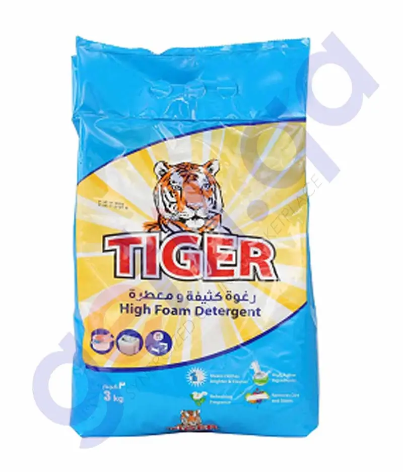 Tiger High-Foam Detergent Powder – Powerful Stain Removal 2