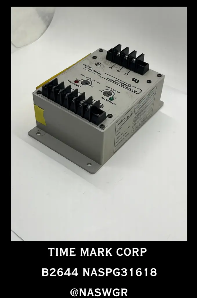 Time Mark B2644 Three-Phase Power Monitoring System 1