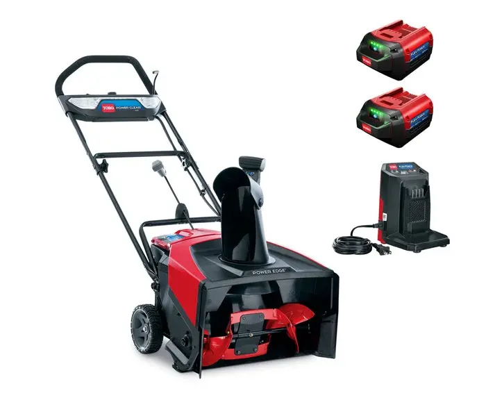 Toro Clear Snow Blower – 21", 60V Max* Dual 6.0Ah Batteries – Model 39902 1