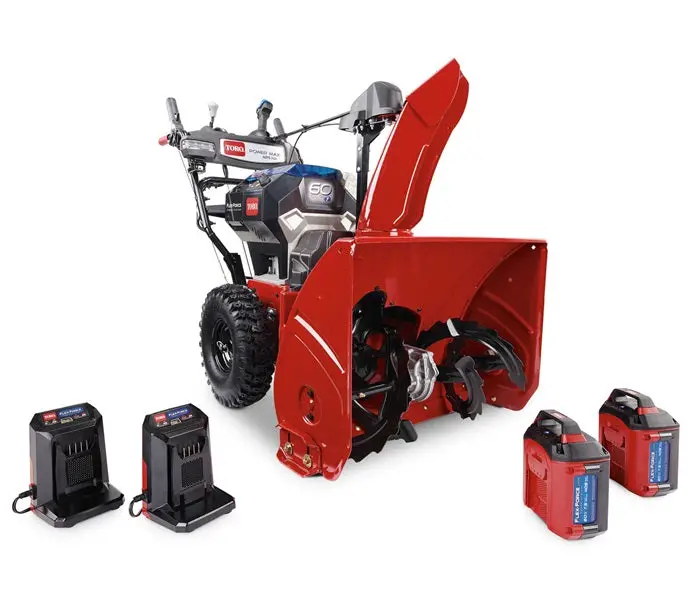 Toro E26 Two-Stage Battery-Powered Snow Blower – 26", 60V Max* Dual 7.5Ah Batteries – Model 39926 1