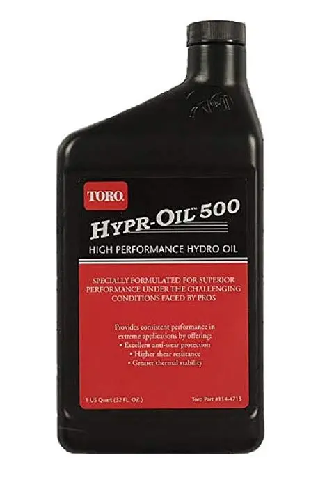 Toro Hypr-Oil 500 Synthetic Lubricant – 1 Quart 1