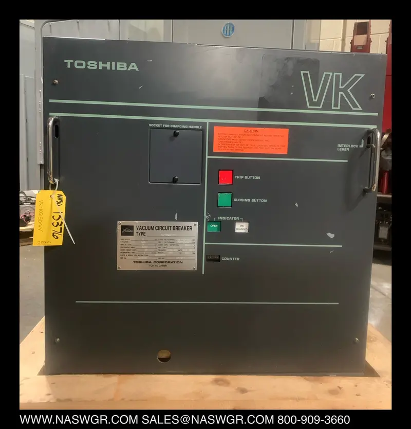 Toshiba Vk-10Q50-Vv Vacuum Circuit Breaker – 3000A, E/O & D/O Configurations 1