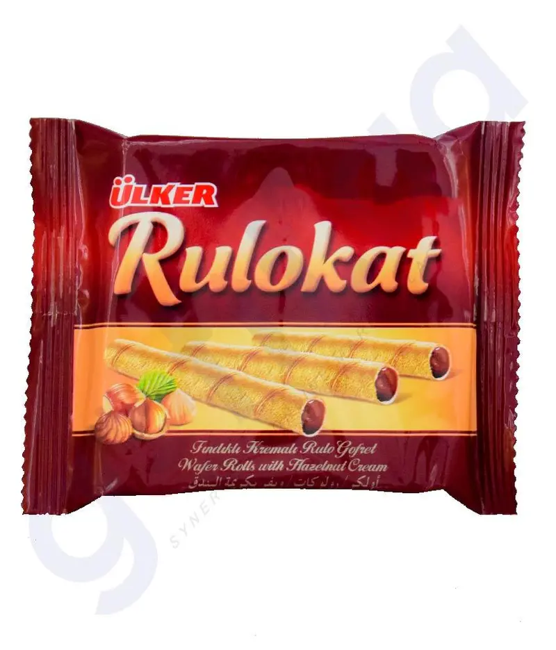 Ulker Rulokat Wafer Snacks – 24G Individual Portion 1