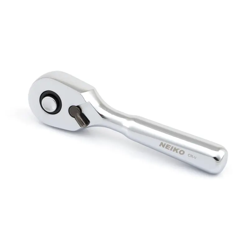 Ultra-Compact Stubby Ratchet — 1/4” Drive, 108-Tooth Fine-Pitch Gear 1