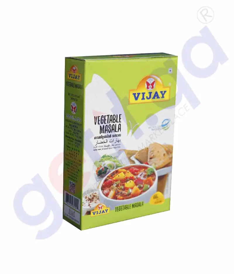 Vijay Vegetable Masala – Versatile Seasoning For Stir-Fries & Curries, 100 G 1