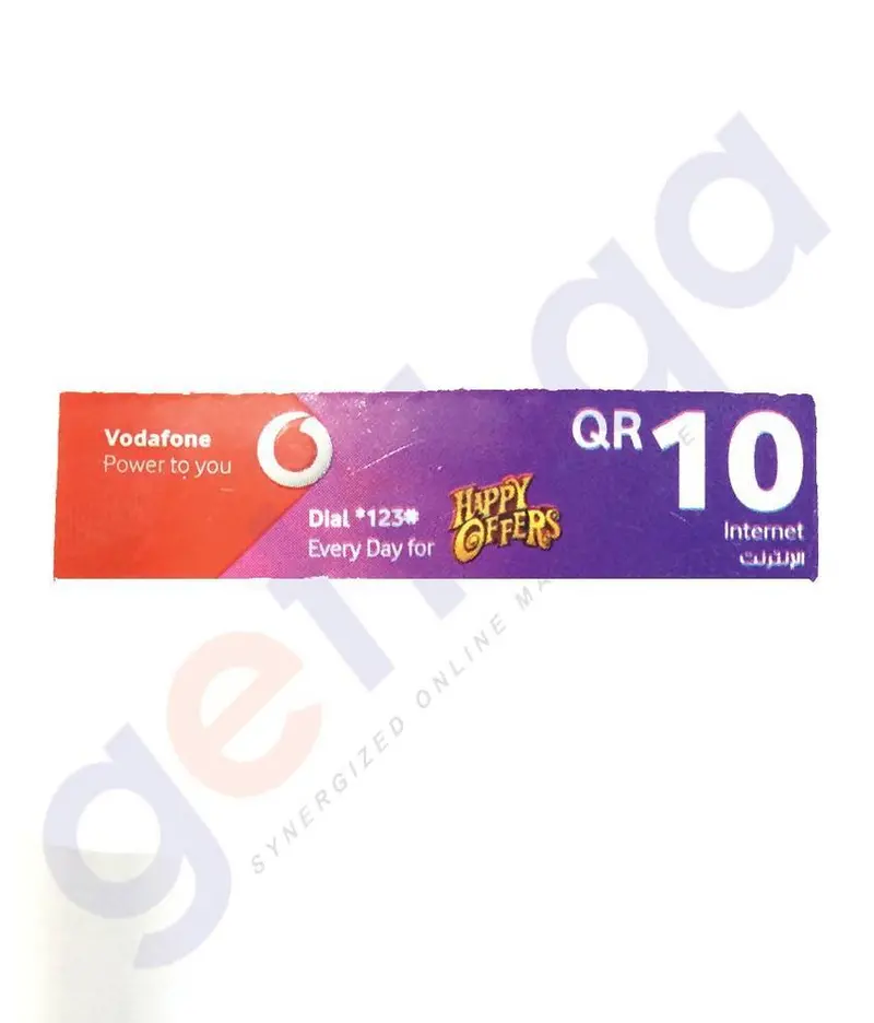 Vodafone Prepaid Internet Voucher – ₹10 Data Pack 1