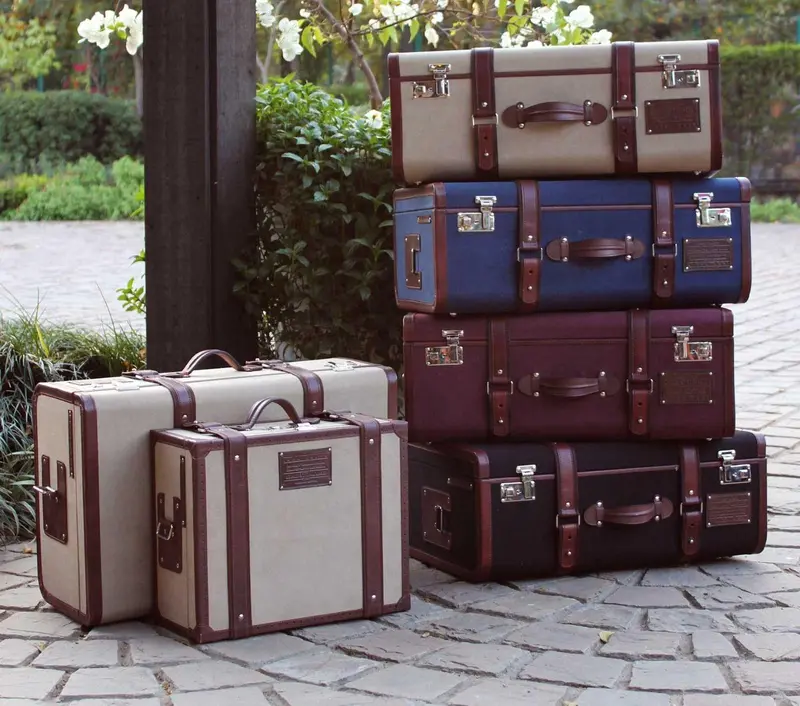 Westgarth Vintage-Style Travel Trunk 1