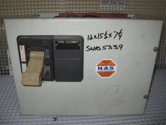 Westinghouse 2100 Series Dds-Type Mcc Bucket — 30A, 600V Ac / 250V Dc 1