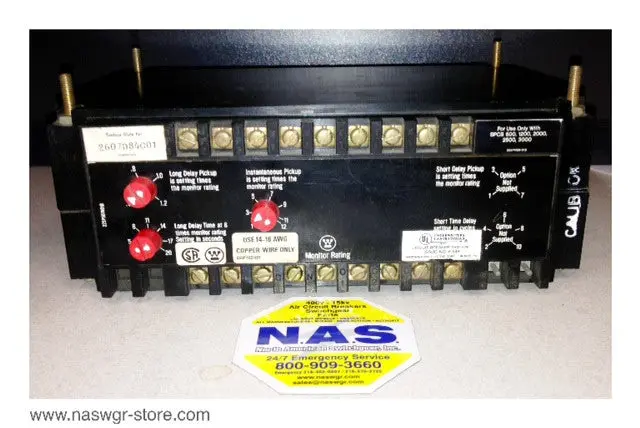 Westinghouse 2607D84G01 Spcb Solid-State Protection Control Board 1