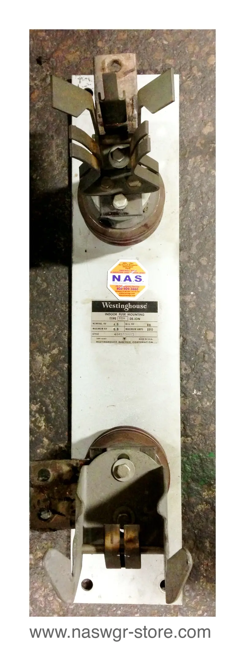 Westinghouse 438D726G01 Indoor Fuse Mounting Kit 1