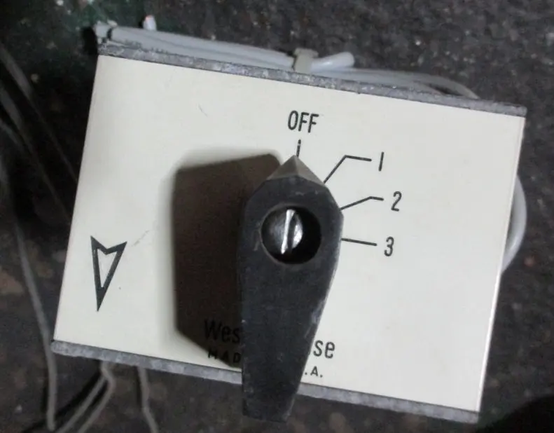Westinghouse 767A984G03 Industrial Toggle Switch 1