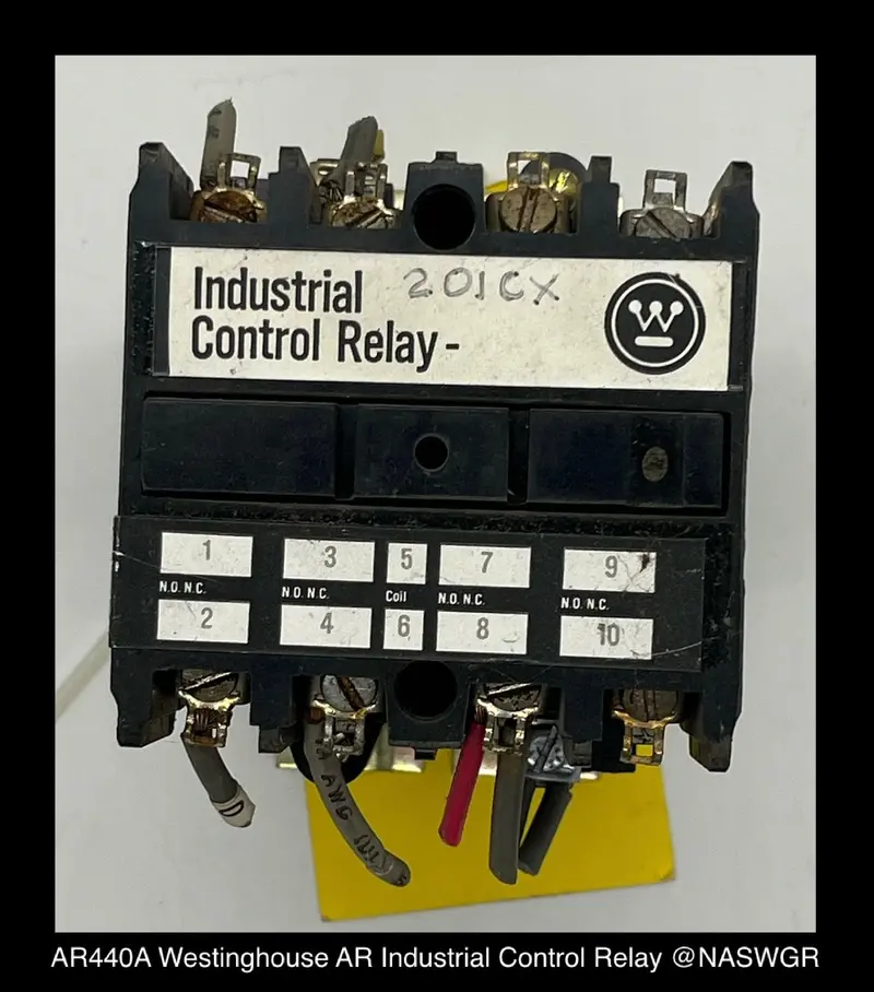 Westinghouse Ar440A High-Reliability Industrial Control Relay 1