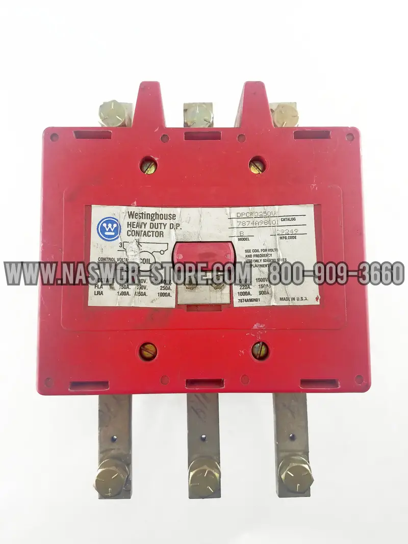 Westinghouse Dpck3250V High-Capacity Ac Contactor 1