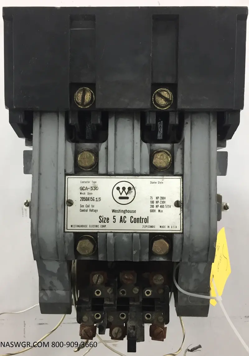 Westinghouse Gca-530 Manual Motor Controller 1