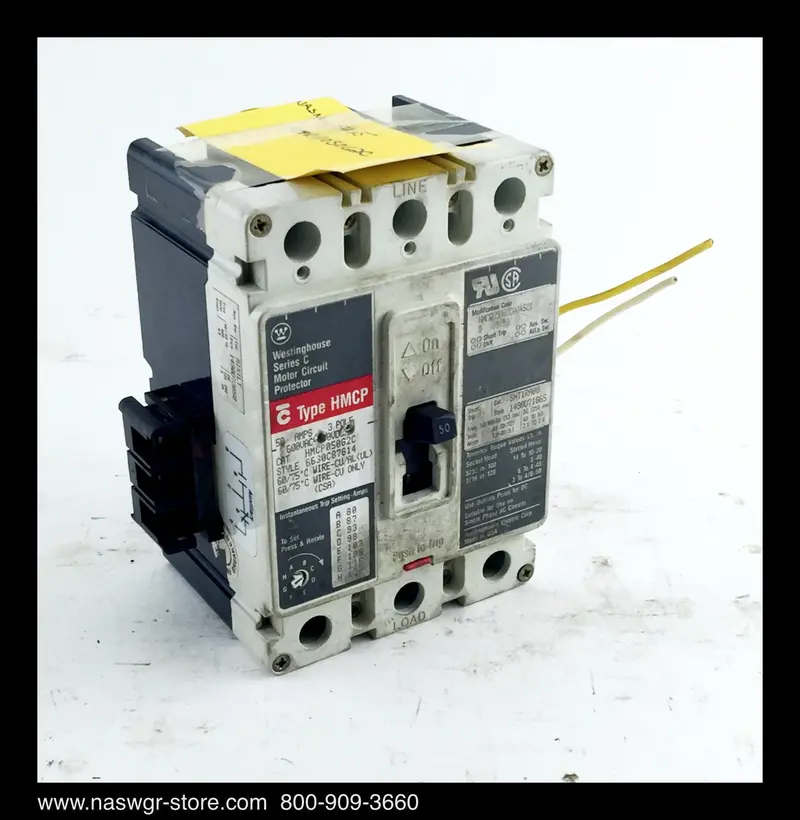 Westinghouse Hmcp050G2C Motor Circuit Protector – 50A 1