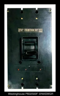 Westinghouse Pb32500F 2000A Molded Case Circuit Breaker – Legacy-Style Protective Device 1