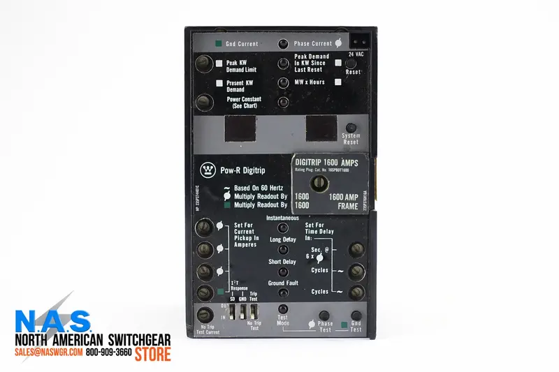 Westinghouse Pow-R Digitrip 1288C42G11 – 1600A Plug-In Trip Module 1