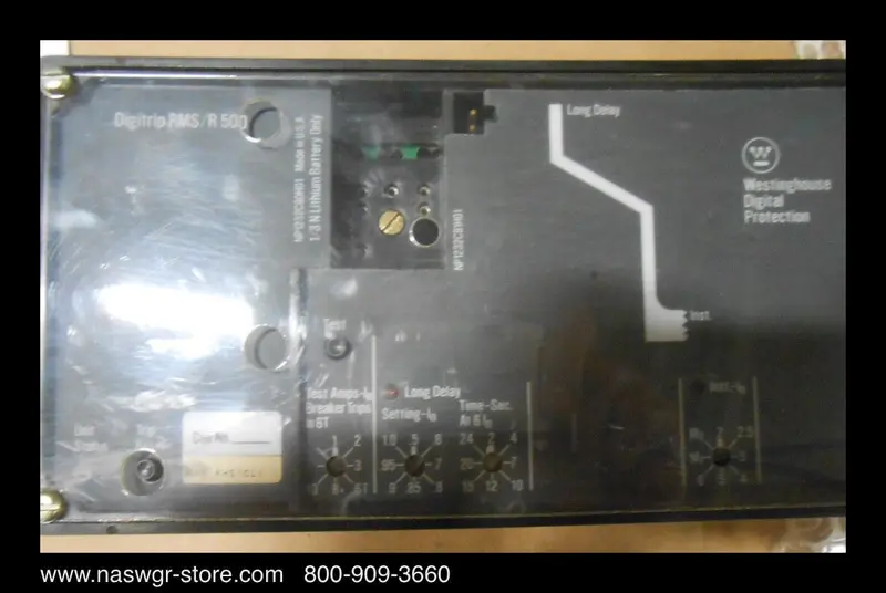 Westinghouse Rh51Cli Digitrip 500 Programmer – Horizontal Mount 1