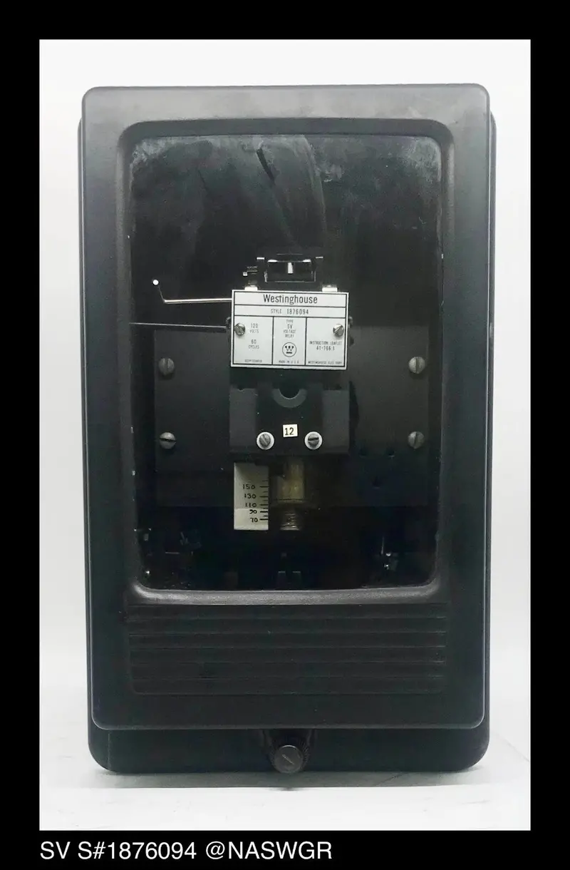 Westinghouse Sv Voltage Monitoring Relay – 120V Ac Input 1