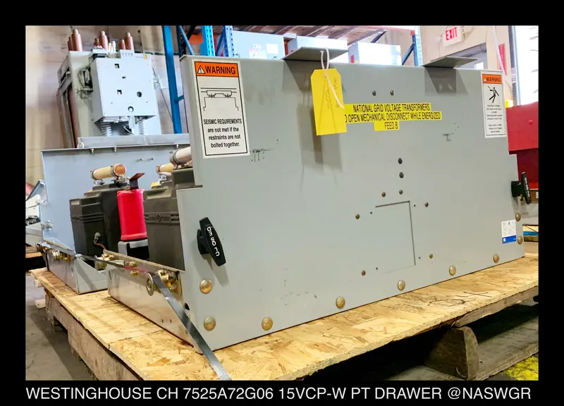 Westinghouse Vcp-W Pt/Vt Drawer With Ge Jvm-5 (7525A72G06) 1