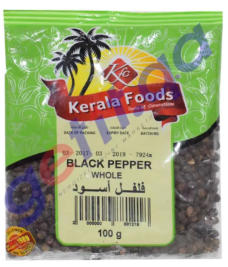Whole Black Pepper | Kerala Foods Premium Spice 1