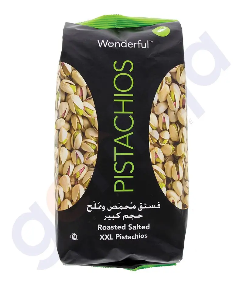 Wonderful Roasted Salted Pistachios – Standard Size 3