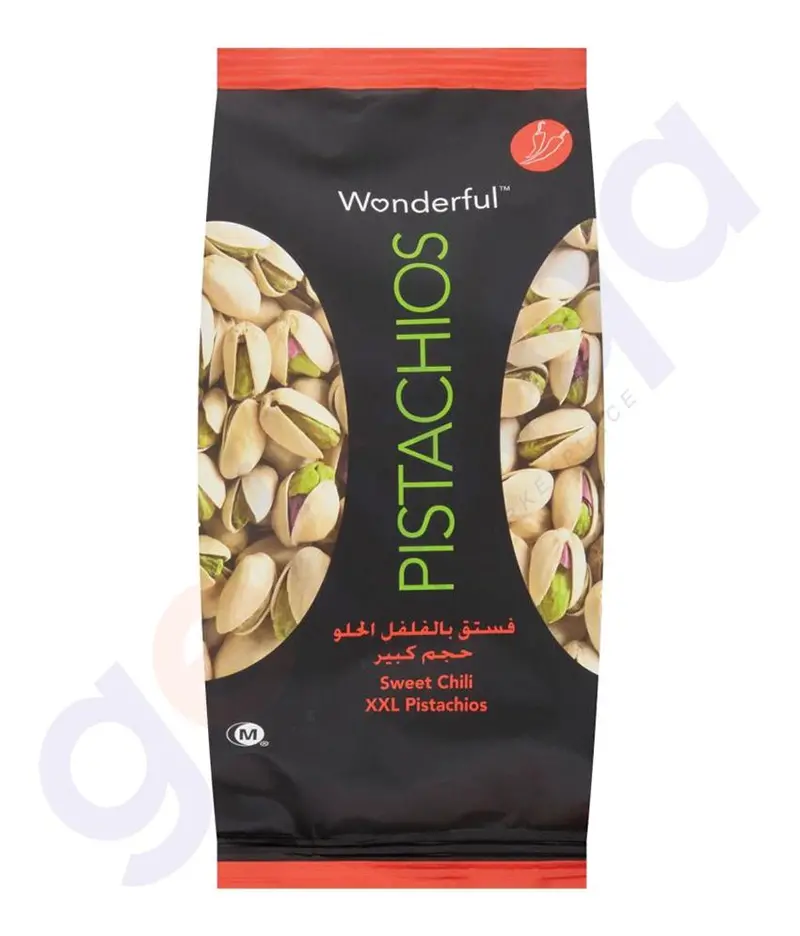 Wonderful Sweet Chilli Pistachios – 220G Gourmet Snack 1