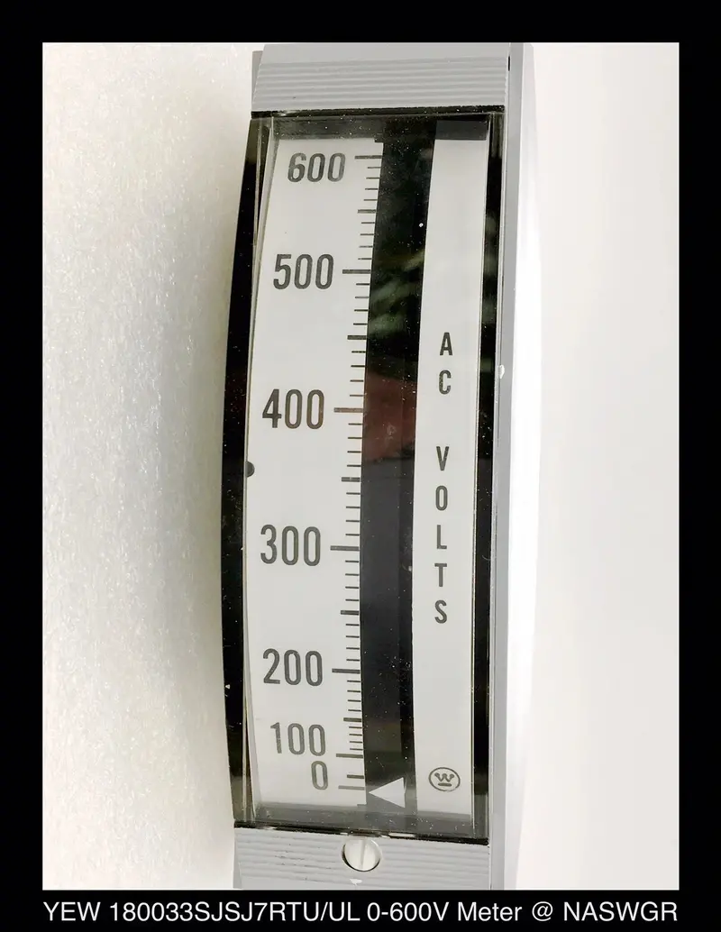 Yew 180033Sjsjrtu/Ul 4-Inch Ac Panel Meter – 0–600V Input, Ul Listed 1