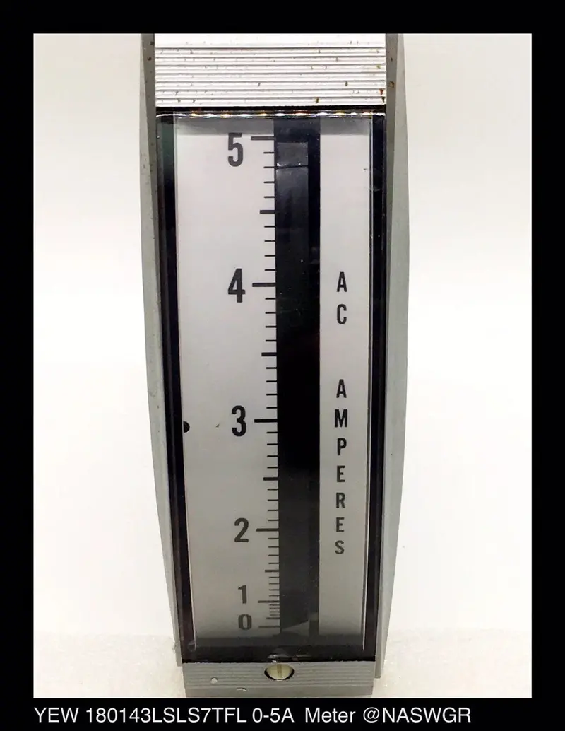Yew 180143Lsls7Tfl 4-Inch Vertical Ac Panel Meter – 0–5 A Range 1