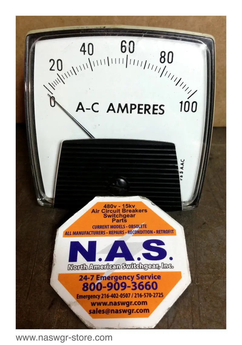 Yokogawa Ye/250-3 Ac Ammeter – 0–100 A Range, 0–5 A Input, Tp9Ab/00 Application 1