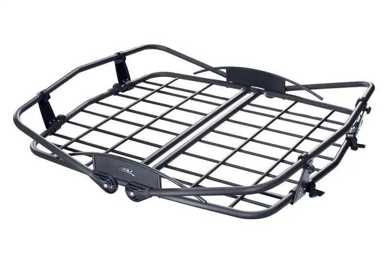 3D Maxpider Roof Cargo Basket – 53.5" X 28.9" Heavy-Duty Aluminum Crossbar Mount 1