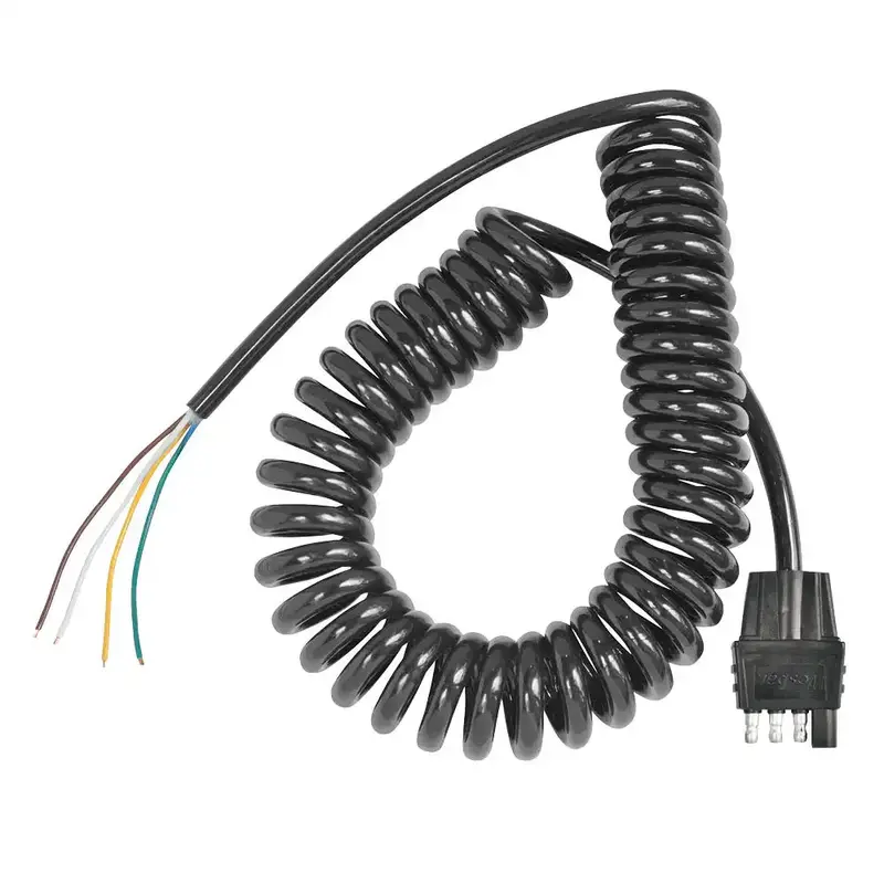4-Pin Flat Trailer Wiring Connector – Vehicle-End Plug 1