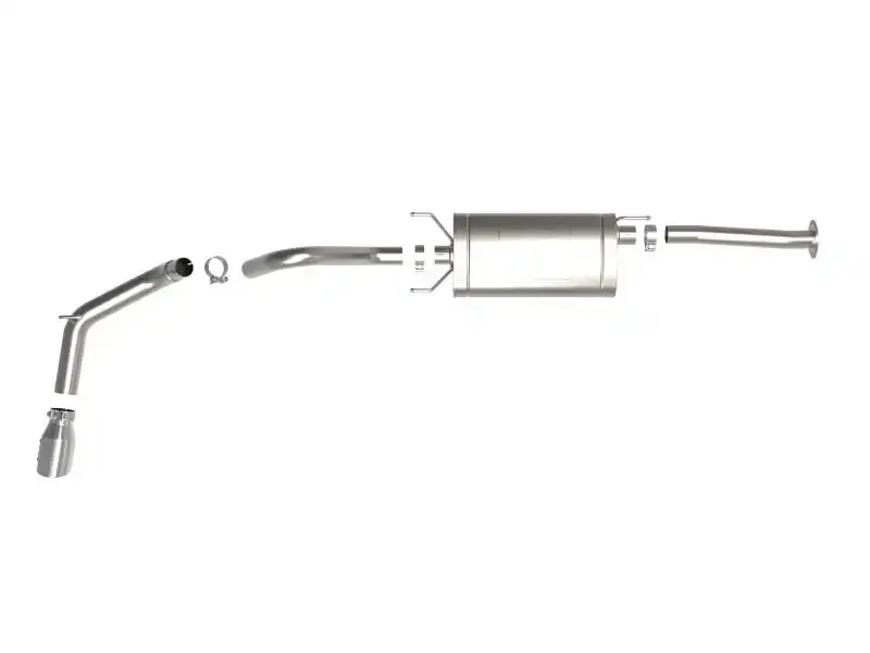Afe 49-46063-P 16-22 Toyota Tacoma Apollo Gt Series 2.5In. - 3In. 409 Ss Cat-Back Exhaust W/ Polished Tip 1