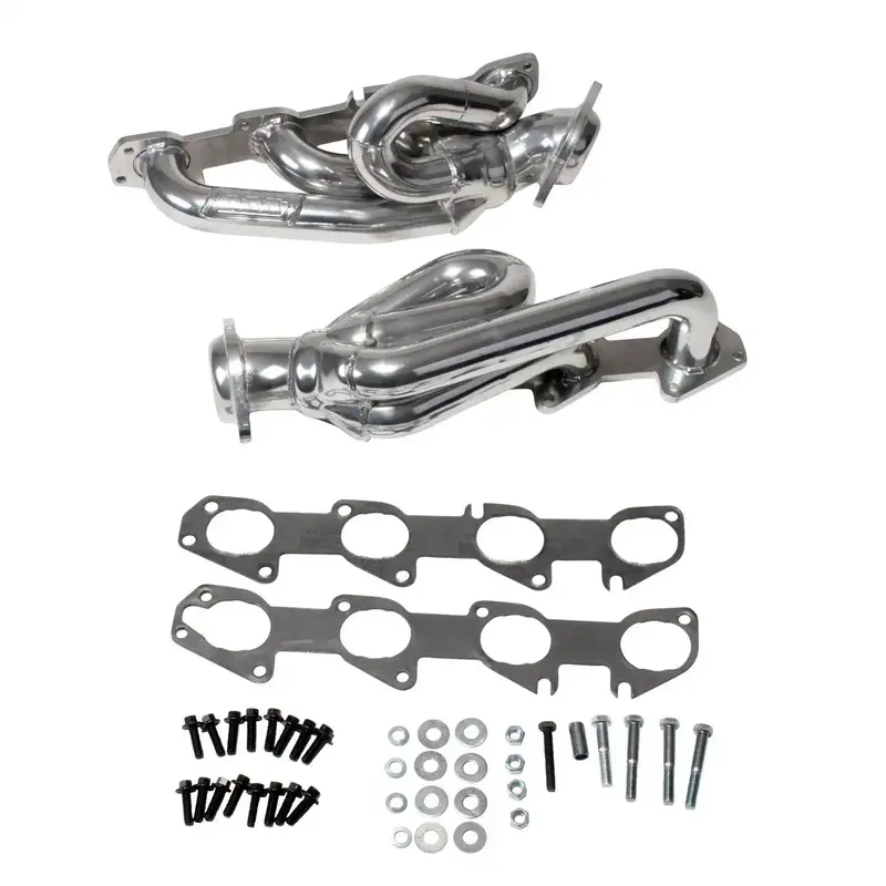 Bbk Polished Ceramic Shorty Headers – Direct-Fit For 2009–2018 Dodge Ram 5.7L Hemi (40140) 1