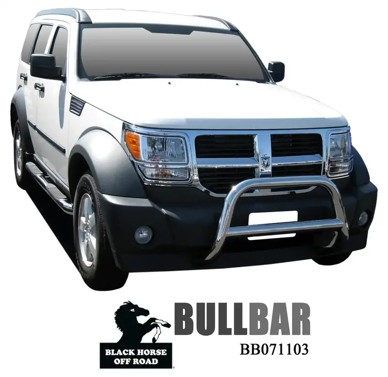 Black Horse Off-Road Push Bar – Stainless Steel Front Bumper Guard For Trucks And Suvs 1