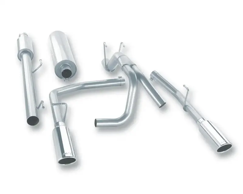 Borla 140187 Cat-Back Exhaust System – S-Type Performance Tuned For Aggressive Sound And Flow 1